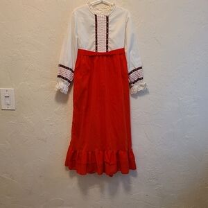 Vintage 60s/70s Dirndl Style Dress 7